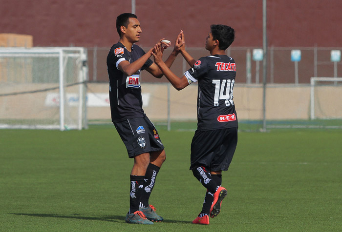 Pachuca y Monterrey Sub 17 empatan 4-4