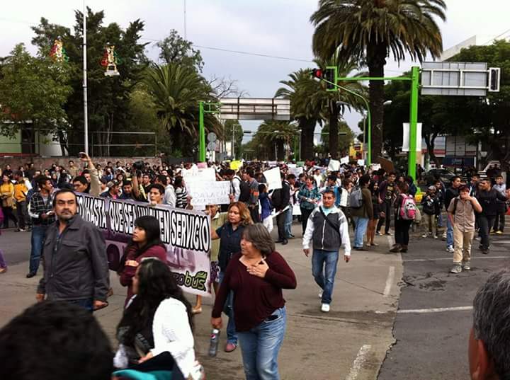 La ciudadania de Pachuca se manifestó en contra del Tuzobus