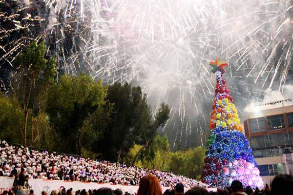 Este domingo será el encendido del Árbol Navideño